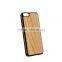 Real Wood Bamboo Slim Phone Case Hard Back, Blank for iPhone6s Wooden Bamboo Phone Case, for iPhone SE Wood Case
