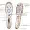Beauty tools suitable blue led wave hair growth massage comb