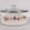 Glass Lids 3Pcs Enamelware Metalac Enamel Cookware Set