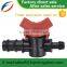 Concrete pumping shut off valve garden hose shut off valve