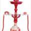 hot selling 2 hose aluminum kaya shisha hookah