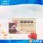 Transparent restaurant membership blank pvc card