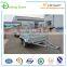 Hot dipped galvanized single axle travel box trailer