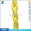 Uhmwpe braided paraglider winch towing rope