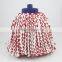 fashion Microfiber mix with cotton Round Mop Head