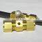 Fog misting nozzle with brass connectors,connecting fittings and adapter special for 3/8" pipe