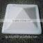 polycarbonate PC plastic window curtain roof fibeeglass Round&Pyramid skylight