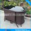 Leisure rattan furniture cafe table chair set coffee table chair CF1245
