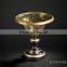 Unique Design Floor Standing Compotier/Compote, Hand Painted Home Decorative Fruit Bowl, Retro Classic Art Painting Crafts