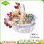 Wholesale China custom promotional eco white wicker flower girl baskets