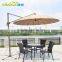 Outdoor patio metal cantilever garden umbrella