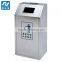 stainless steel metal outdoor garbage urban dust bin
