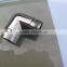 JINXIN tempered glass baluster stainless handrail terrace railing designs