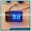 Red/Blue/Green digital tube Embedded digital thermometer DC4.5-12V powered embedded digital thermometer