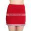 Womens A-Line Cheerleaders Uniform Skirt 100% Polyetser Elastic Waistband Sexy Plus Size Cheerleading Skirts