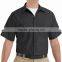 Short Sleeve Custom Workwear Uniform With Pockets Blank Industrial Work Shirts