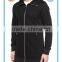Elongated hoodie longline hoodie full zipper hoodie