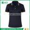 2017 Hot Sale Color Combination Collar Design Women Short Sleeve Blank Polo Shirts