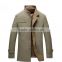 Mens High Quality Casual Jacket With Stand Collar