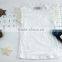 Latest beautiful girls wear 100% cotton clothes Lace white baby singlets