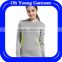 New design red color long sleeve dri fit t shirt for sports wear