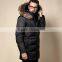 China clothing factory high quality duck feather shiny down jacket men