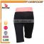 Custom Design Girls Wearing Elastic Short Yoga Pants Wholesale