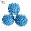 D&D Blue Washing Drying Balls Reusable Laundry Ball Soften Cloth Baking Mats Drying Practical Household Clothes Cleaning Tool