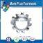 Made in Taiwan Passivated Zinc Plated External Tooth Lock Serrated Washer Stainless Steel Carbon Steel