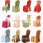100% polyester wedding banquet restaurant chair cover with bow