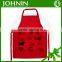 cheap high quality sublimation printing custom design 300D polyester cooking apron