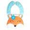 fancy turtle cotton infant bibs