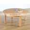 Best Quality kindergarten pine furniture used daycare wooden table and chairs