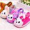 Washable Organicm Bunny Rabbit Cotton Slippers