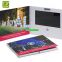 7 inch Screen Size video brochure New product LCD video booklet greeting card