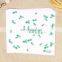 Custom logo printed disposable white grease proofing wrapping paper for food packaging