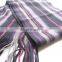 winter neckerchief 100% acrylic shawl for ladies women bandelet promotional knitted scarf neck warmer plain color warm muffler