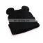 Catgirl Plain Beanie Knit Ski Cap Skull Hat Warm Solid Warm Cuff Blank Beanie