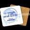 pvc absorbent drink coaster