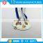 top sale custom hign quality football gold award medals with ribbons