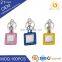 Custom Keyring, Glass Metal Keychain for Promotion , Decorations , Gifts