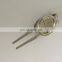 wholesale Metal Golf Divot Tool made of zinc alloy in shiny silver finish as repair tool in stock