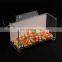 Multi-Design single acrylic candy container storage box / acrylic candy bin with lid