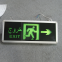 Hanging Emergency Exit Sign LED 3W 2Hour Battery Backup Rechargeable Fir Emergency