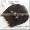 Full cuticle different types natural unprocessed 26 inch indian remy hair extensions