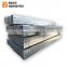 BS1139 hot galvanized steel pipe 100x50MM galvanized square tube 3mm thickness