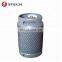 Ghana 6Kg Lpg Gas Cylinder Blue And Orange Color Lpg Gas Cylinder Plastic Prices 12.5Kg