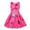 Clothes Dress 2020 Summer Cotton Cartoon Kids Girls Dress Wholesale Children's Clothing