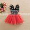 2019 summer Girls dot Dresses kids polka tutus princess dress