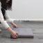 Gray modern fabric linen ottomans storage box stool high quality homely supply ottoman saving space
